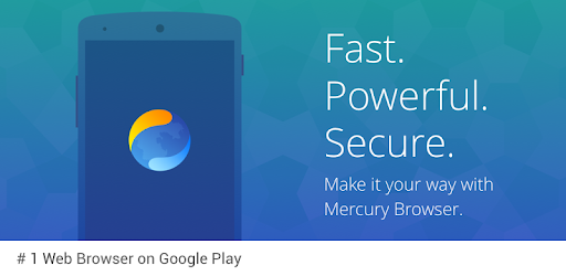 Mercury Browser for Android PC screenshot