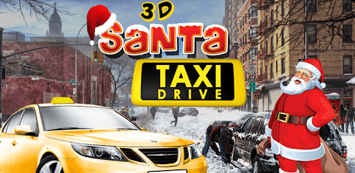 3D Santa Taxi Drive PC screenshot