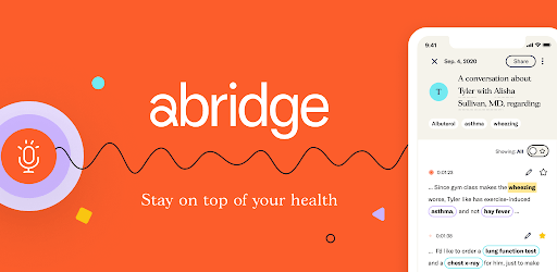 Abridge - Record Your Health Conversations PC screenshot