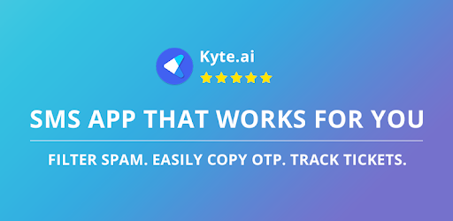 Kyte - Smart SMS Organizer, Backup & Spam Blocker PC screenshot