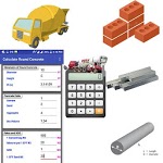 Construction Calculator(Concrete,Steel,Bricks etc) icon