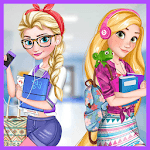 ❄ College Girls Princess Makeup Dress up Game ❤ for PC