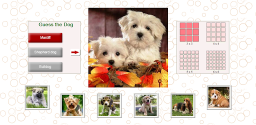 Guess the Dog: Tile Puzzles PC screenshot