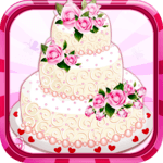 Rose Wedding Cake Game icon