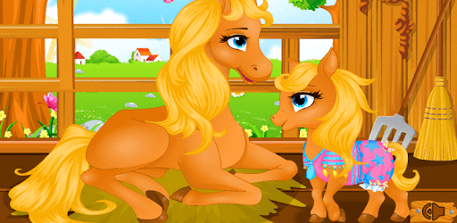 Pony Gives Birth Baby Games PC screenshot