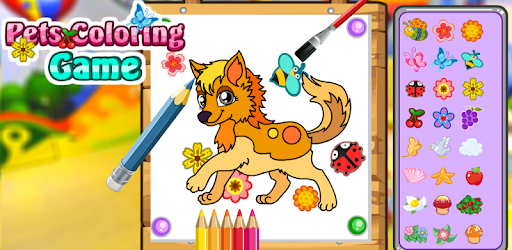Pets Coloring Game PC screenshot Pets Coloring Game PC screenshot