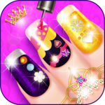 Beauty nail salon icon