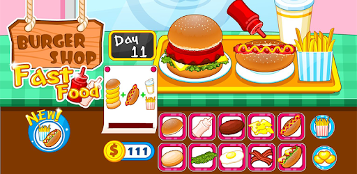 Burger shop fast food PC screenshot