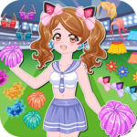 Cheerleader dress up game for PC