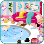 Clean up spa salon icon