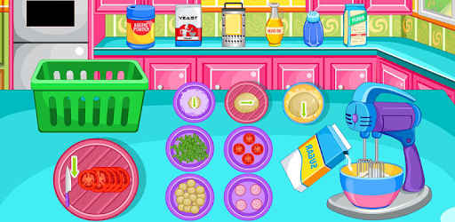 Cooking bubble candy pizza PC screenshot