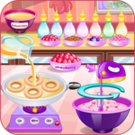 Donuts cooking games icon
