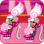 High heels shoes fashion icon
