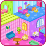 House decoration and design icon