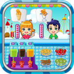 Ice cream maker game icon