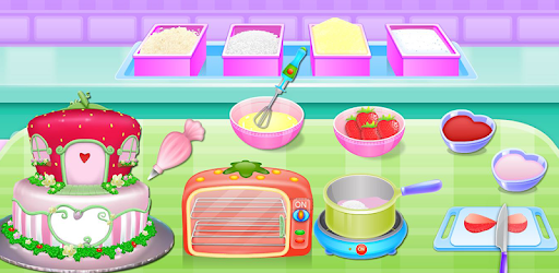 Olivia cooking strawberry cake PC screenshot Olivia cooking strawberry cake PC screenshot