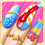 Pretty nail salon makeover icon