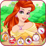 Pretty princess makeover icon