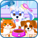 Puppy & kitty salon icon