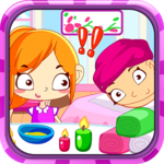 Spa salon slacking icon