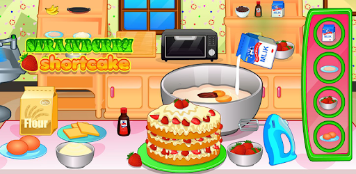 Cooking strawberry short cake PC screenshot