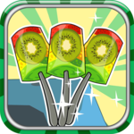 Cooking yummy ice pops icon