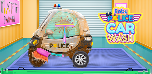 Baby Police Car Wash PC screenshot