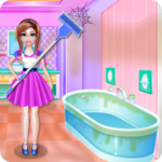 Highschool Girls House Cleaning icon