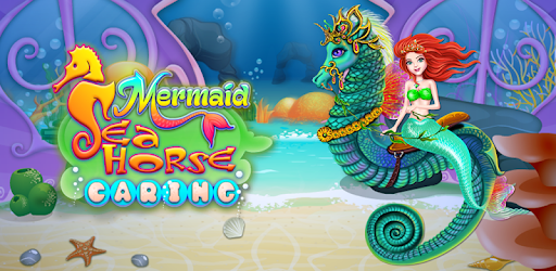 Mermaid Sea Horse Caring PC screenshot