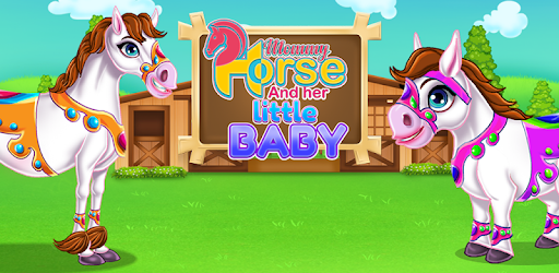 Mommy Horse and her Little Baby PC screenshot Mommy Horse and her Little Baby PC screenshot
