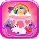 Pony Birthday Cake icon