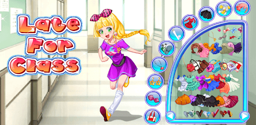 Dress Up Games, Late For Class PC screenshot