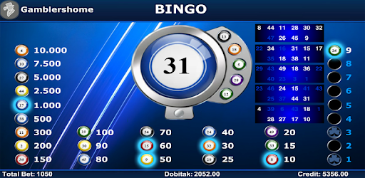 Gamblershome Bingo PC screenshot Gamblershome Bingo PC screenshot