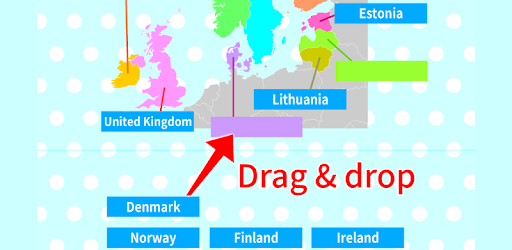 World Countries Map Quiz - Geography Game PC screenshot