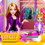 Mommy and Little Baby Laundry Day for PC Mommy and Little Baby Laundry Day for PC
