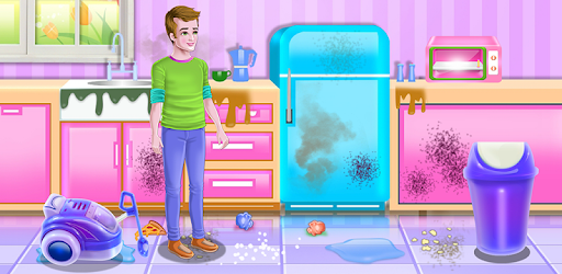 Daddy Messy House Cleaning PC screenshot