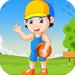 Kavi Game 420-  Soccer Ball Player Rescue Game icon
