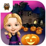 Sweet Baby Girl Halloween Fun icon