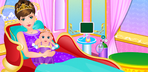 Pregnant queen gives birth PC screenshot