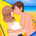 Kiss Game  Beach Couple Kiss  - make girl like you icon