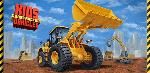 Kids Vehicles: Construction Lite toddler puzzle PC screenshot