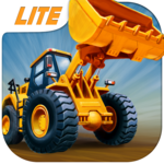 Kids Vehicles: Construction Lite toddler puzzle for PC