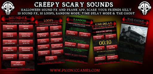 Creepy Scary Sounds PC screenshot Creepy Scary Sounds PC screenshot