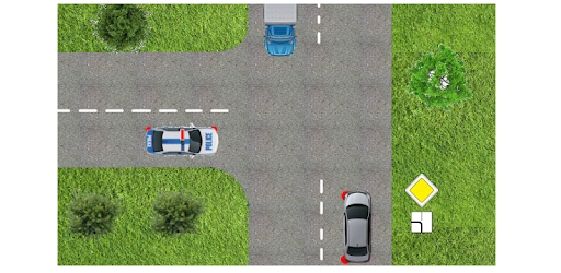 Driver Test Trainer : crossroads, signs, rules. PC screenshot