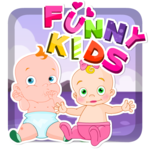 Funny Kids Kissing icon