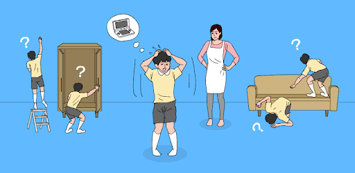 Hidden my game by mom PC screenshot