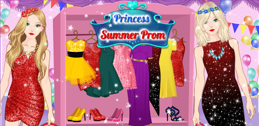 Princess Summer Prom Dress up PC screenshot