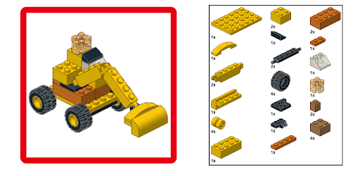Digger building instruction for Lego 10698 PC screenshot Digger building instruction for Lego 10698 PC screenshot