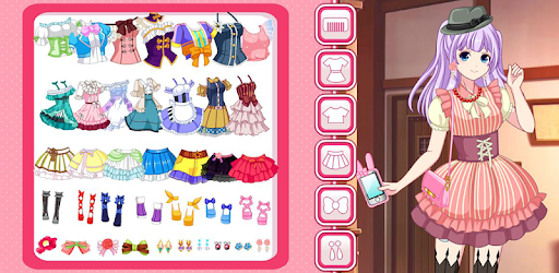 Anime dress up game PC screenshot Anime dress up game PC screenshot