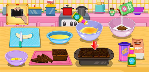 Cook a banana and chocolate bread PC screenshot Cook a banana and chocolate bread PC screenshot
